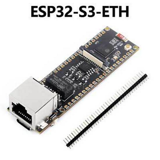 

Плата камери ESP32-S3 PoE Ethernet і SD, сумісна з Raspberry Pi Pico.