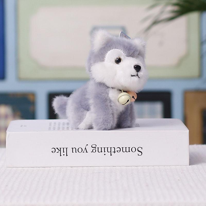 Small Puppy Plush Keychain With Soft Short Plush For Bag Accessories And Gifting