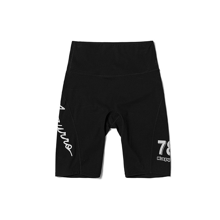 Kappa Sports Series High Waist Yoga Shorts Women shorts Black K0D42AQ49