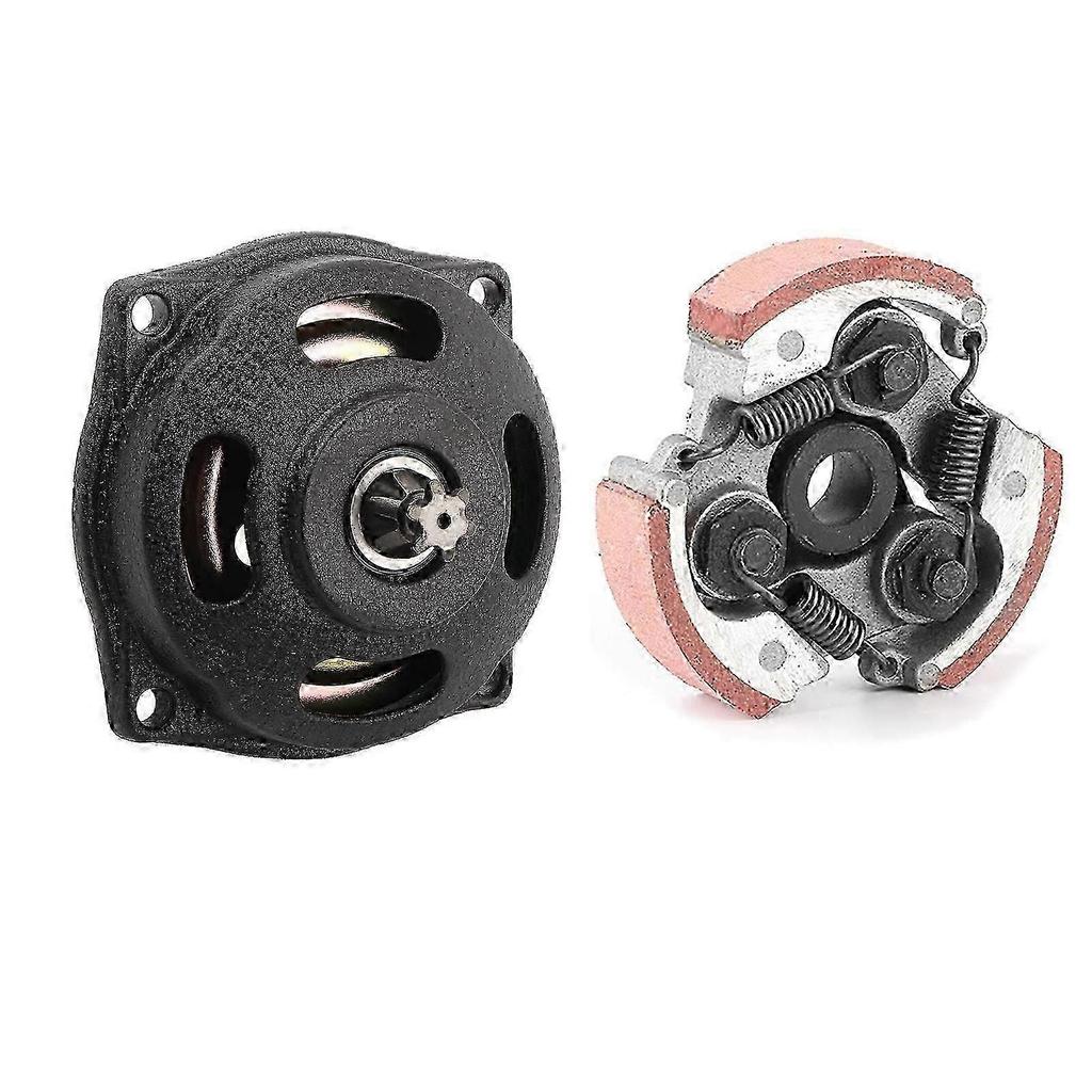 49cc Mini Moto Quad Pocket Bike Gear Box Kit with 6 Teeth Clutch Drum Pad