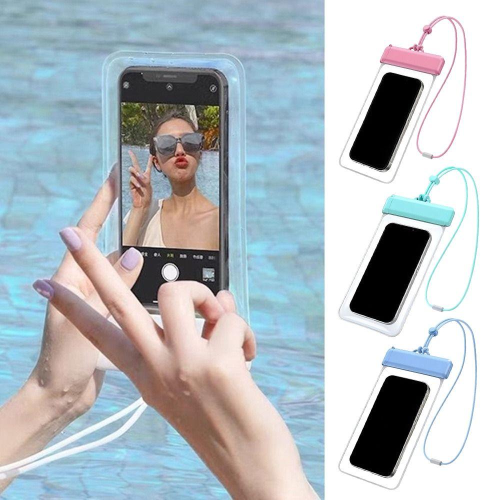 Touch Screen Compatible Waterproof Phone Case Dust Seal Phone Seal Bags  Water Activities