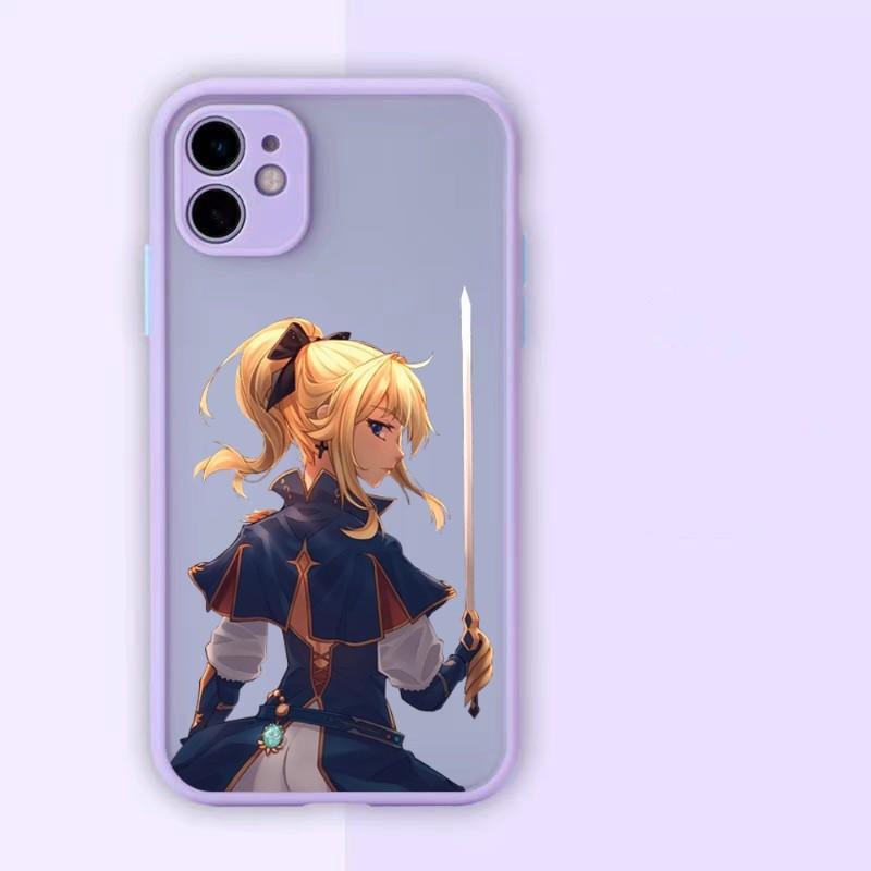 Cute Girl Jean Genshin Phone Case For IPhone 14 13 12 11 Mini Pro Max XS X Max XR 8 7 Plus SE 2022 Skin Color Phone Cover