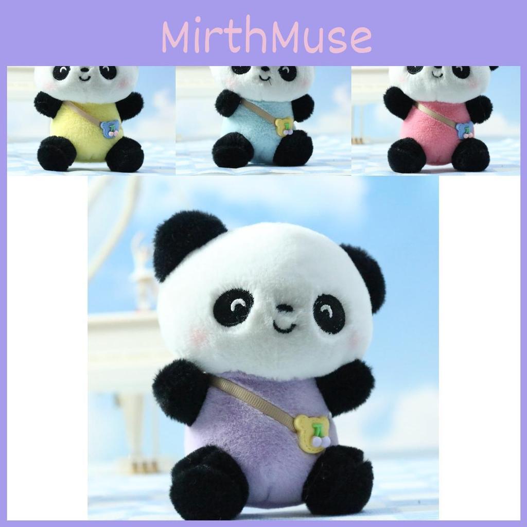 Soft And Cuddly Cartoon Panda Plush Toy Keychain Creative Bag Accessory For Kids