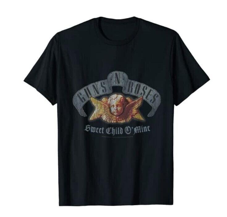 Guns N Roses Sweet Child O Mine Size 3T Short Sleeve T-Shirt Black Boys Boys XL