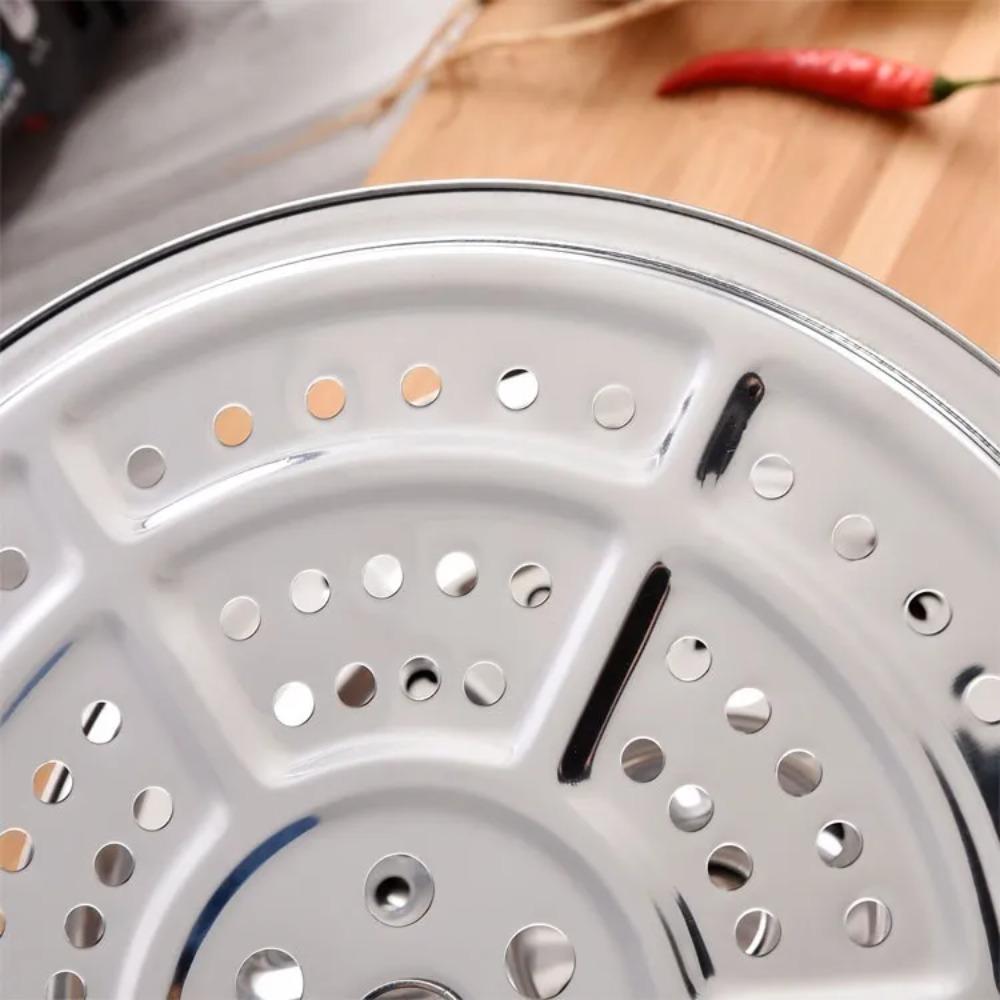 Round Steamer Rack Classic Steam Plate Durable Steamer Tray  Bread