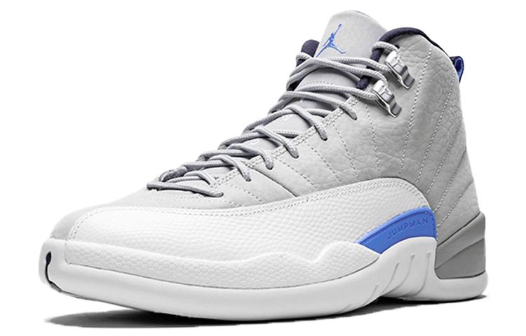 Jordan 12 Retro Grey University Blue 130690-007 42