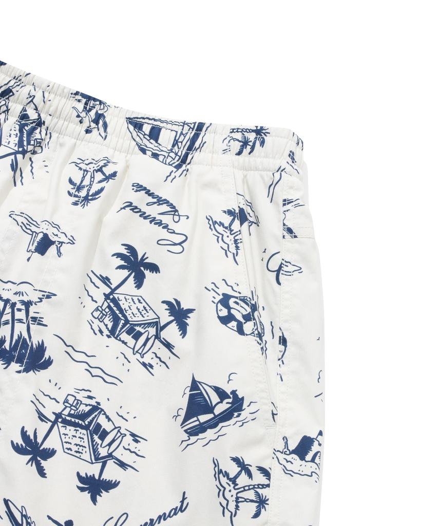 Covernat Beach Pattern Shorts Multi
