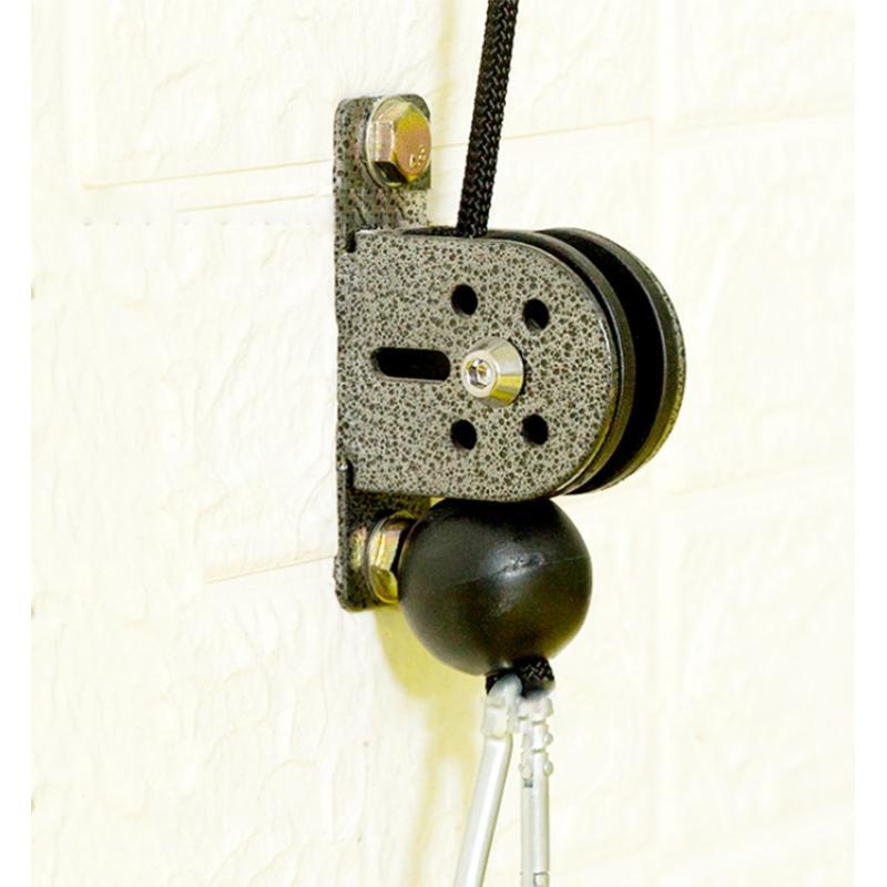 2x Fitness Cable Fixed Pulley, Pulley Weight System Sturdy Lifting