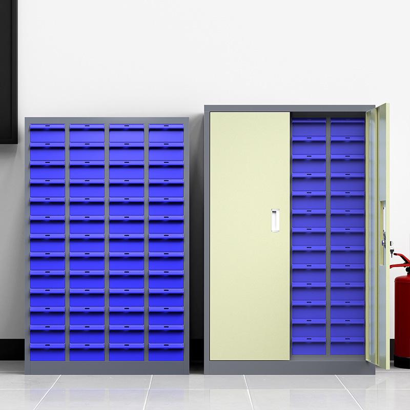 Parts & Screws Storage Cabinet with Iron Sheet Drawers