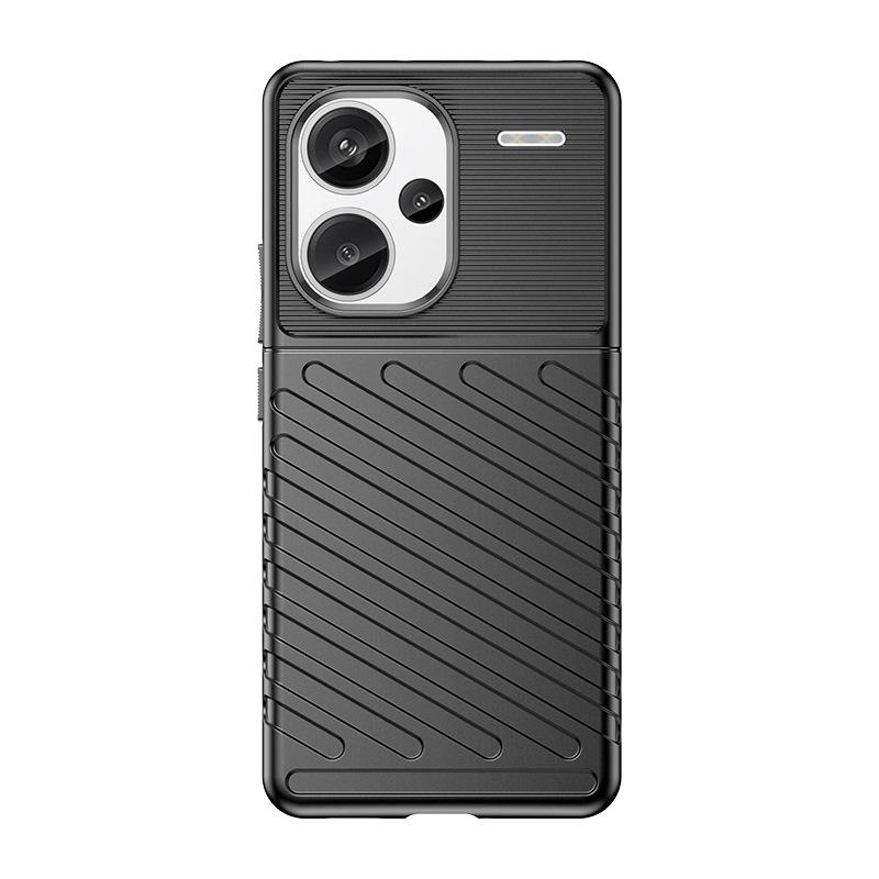 Applicable To Redmi Note11Pro + Mobile Phone Case 11R 1G Mobile Phone Case K11 Thickened Thunder Anti-drop Soft Silicone