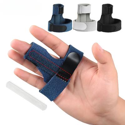 1/2-teilige verstellbare Fingerschienenorthese für alle Finger zur Sehnenentspannung, Schmerzlinderung, integrierte Fingerorthese mit Hammer aus Aluminiumlegierung