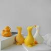 3D Cute Duck Silicone Candle Mold Handmade Animal Candle Making Soap Plaster Resin Supplies Chocolate Cake Baking Tool