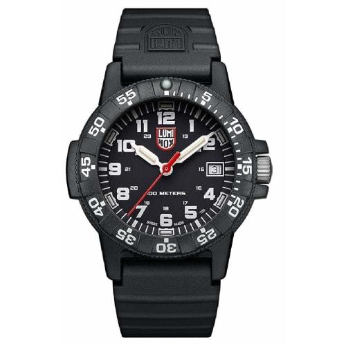 LUMINOX Watch Leatherback Sea Turtle 0300 Series All Black 301 Men's