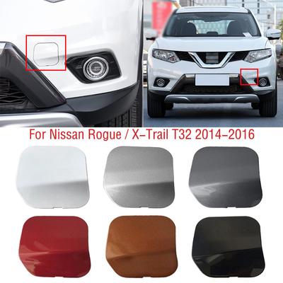 Auto Front Stoßstange Abschlepphaken Abdeckung Kappe Anhänger Zugöse Abdeckung Deckel Für Nissan X-Trail XTrail T32 Rogue 2014 2015 2016