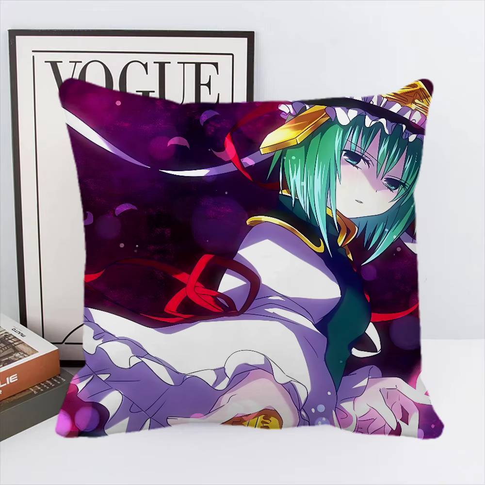 Shiki Eiki Eiki Shiki Anime Pillow Case Square Pillow Bedroom Sofa Leisure Comfort Cushion Car Home Decoration