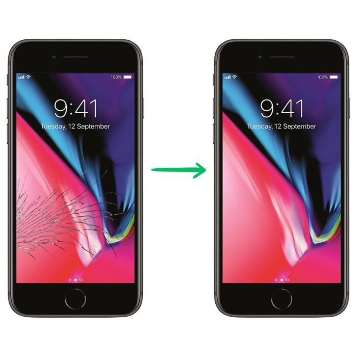 Écran LCD de remplacement pour iPhone 8 – Vitre tactile assemblée Phonillico®