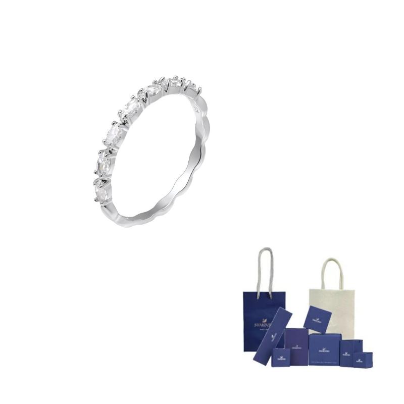 Swarovski Vittore Alloy Rings Womens 50-Original Brand Box And Bag