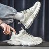Hong Kong style dad shoes summer sense mesh casual thick sole heightening sports shoes