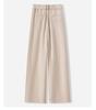 2025 Women's High-Waisted Linen-Cotton Wide-Leg Pants - Slimming, Wrinkle-Resistant, Casual Summer Style