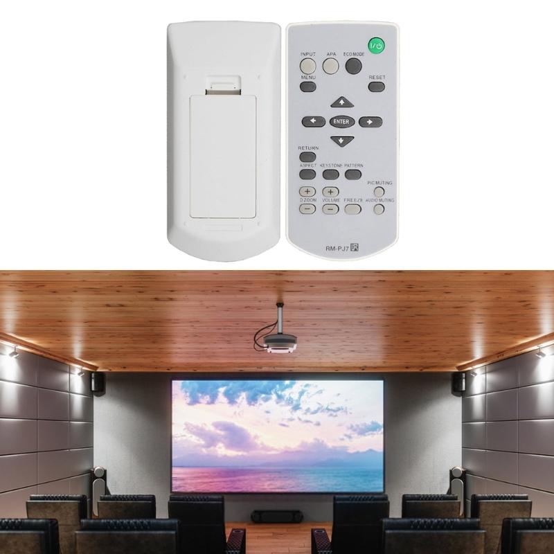 Replacement Remote Control for RMPJ7 RMPJ6/PJ10/PJ12/PJ17/PJ8  Projectors Long Distances Operate and Durability