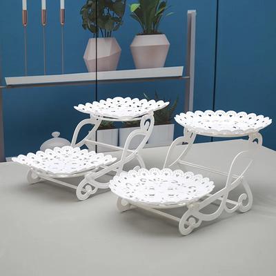 Europäischen Stil Kuchen Stehen Display Rack Obst Platte Cupcake Tablett Geburtstag Party Hochzeit Dessert Tisch Dekorationen Desktop Halter