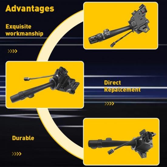 Turn Signal Switch For 03-06 Chevrolet Silverado 2500 1500 Cadillac Escalade EOA