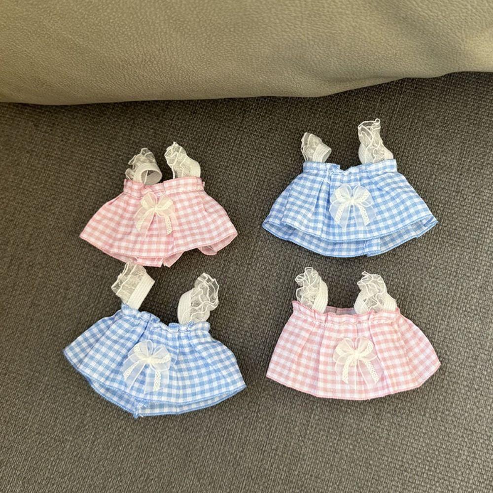 Clothes Decoration Princess Dress Plush Dolls Clothes  For 10~15cm Cotton Doll/EXO Idol Dolls