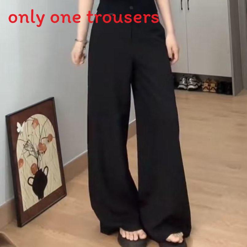Womens Stylish Suit Pants With Wool Fabric For Casual Office Wear