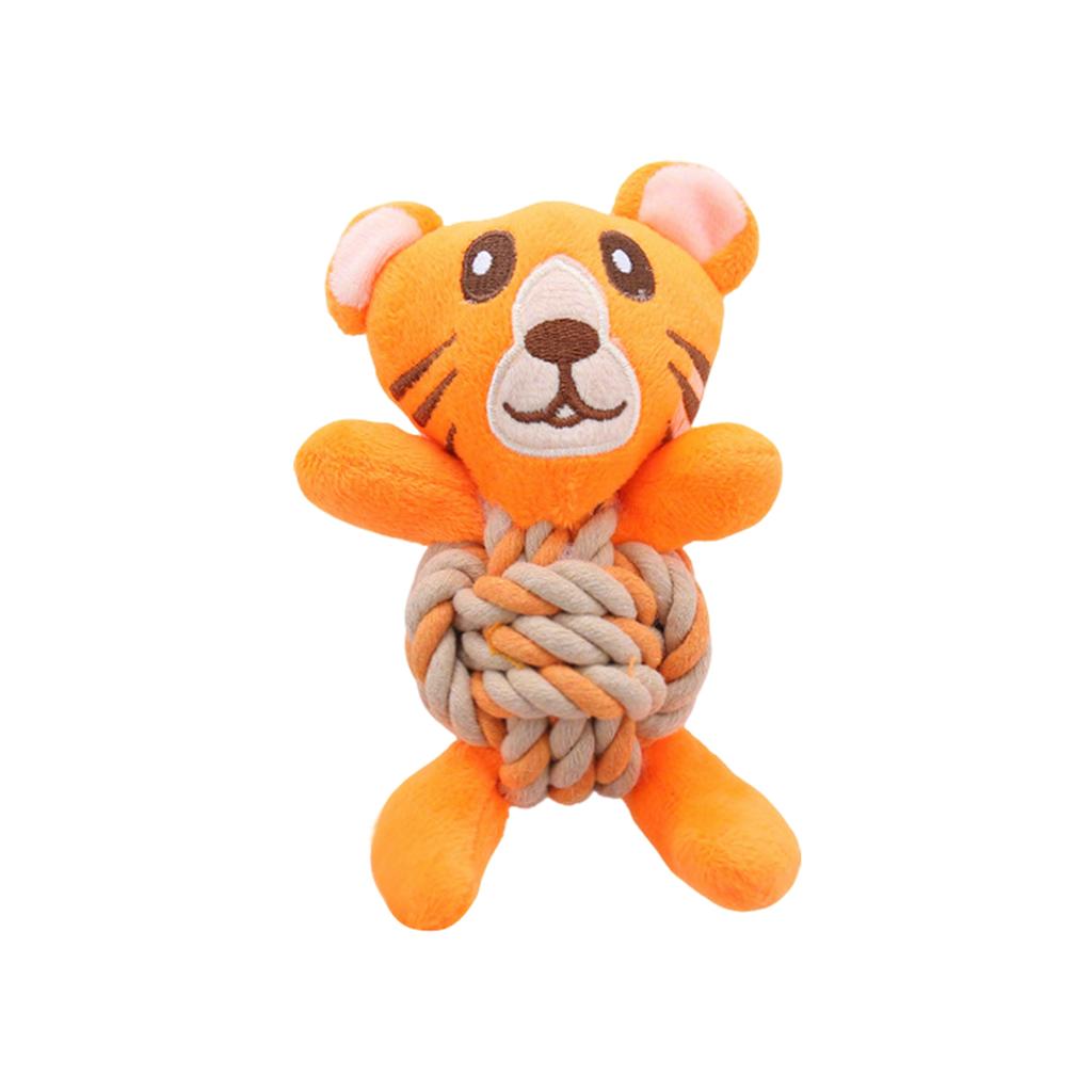 Christmas Plush Dog Toy With Squeaker Holiday Chew Toy For Small And Medium Dogs, Soft Interactive Stuffed Animal For Teething Puppies, Perfe