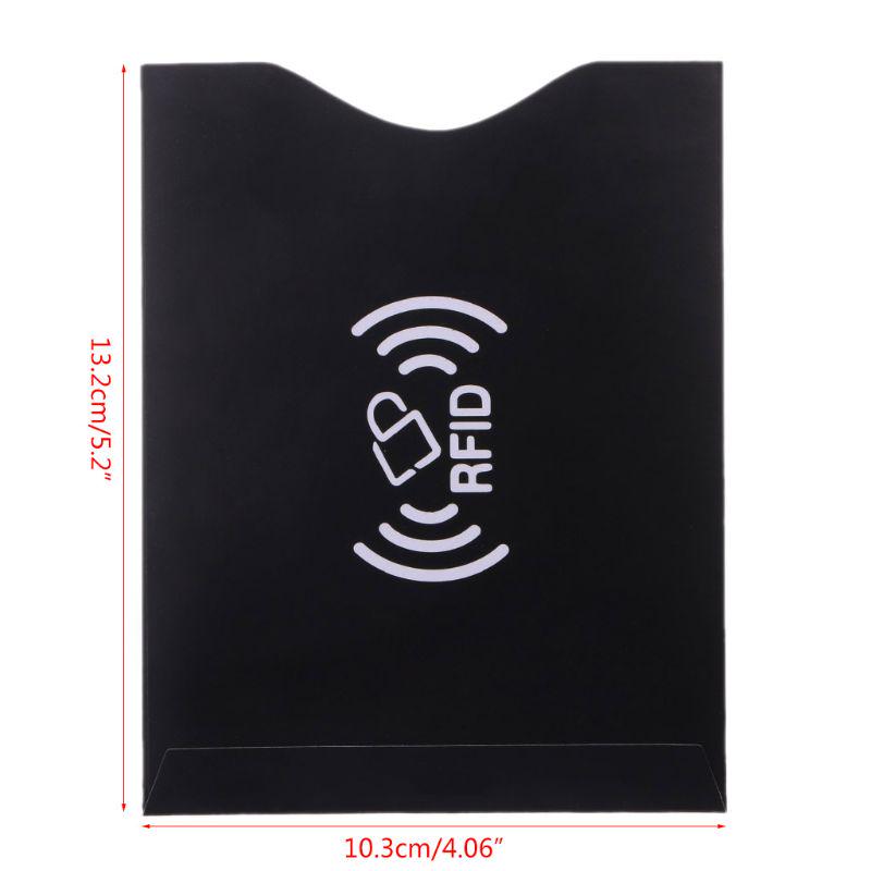 Buy RFID Blocking Credit Card Passport Cover Protector Shielded Sleeve