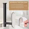 ASelf-Adhesive Paper Towel Holder for Kitchen Cabinet,Bathroom Tissue and Towel Holder,Plastic Wrap and Roll Paper Storage Rack