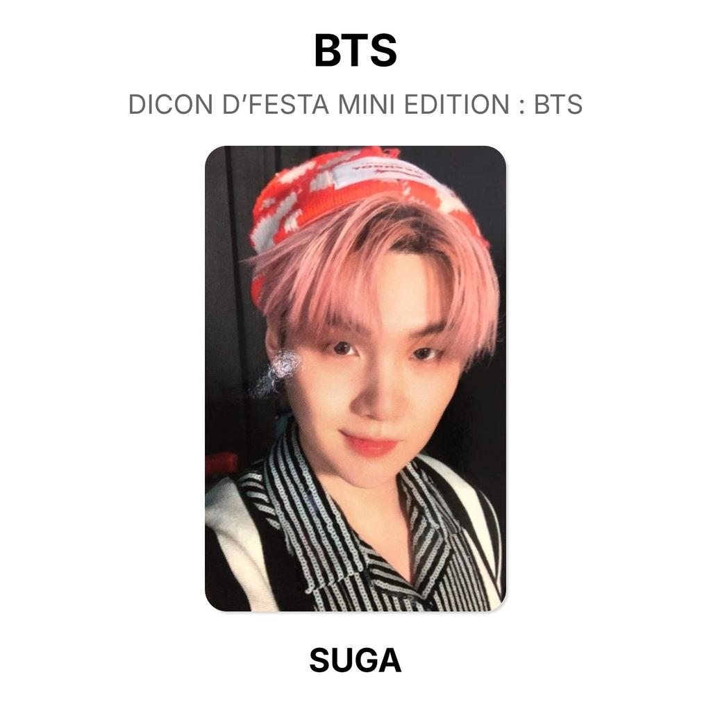 BTS DICON D’FESTA MINI EDITION : BTS Official Photocard