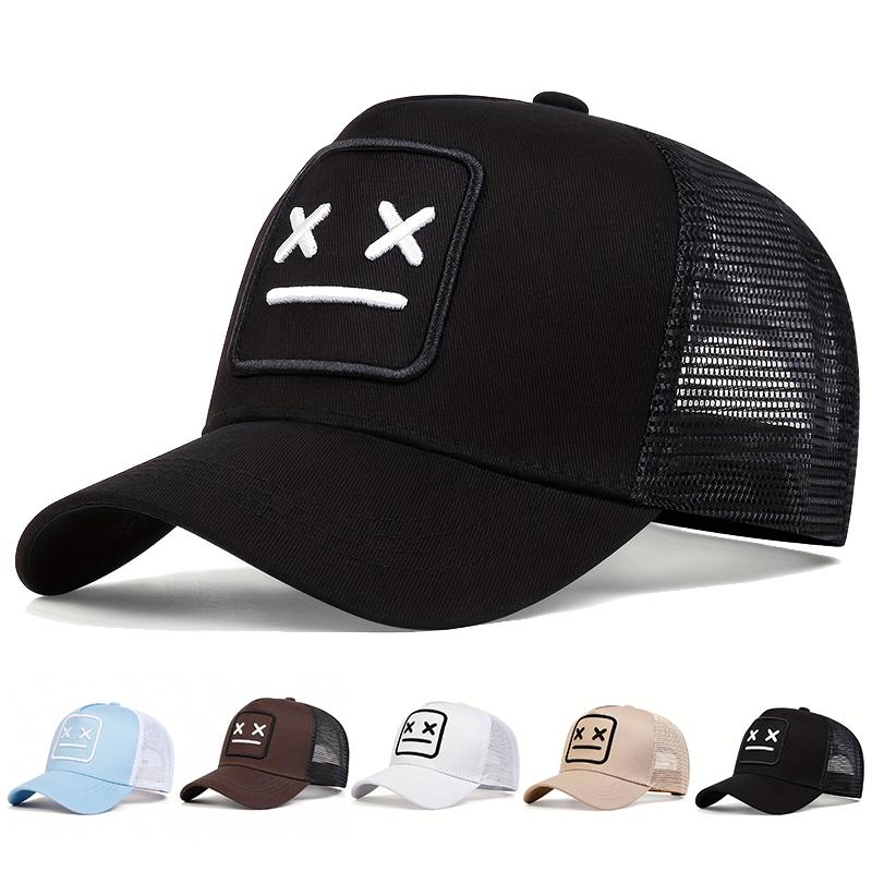 Net Baseball Stitching Embroidered Xx Neutral Gender Women Men For 1Piece Caps Hip Hop Urban Street Style Cap Spring And Summer Outdoor Adjustable