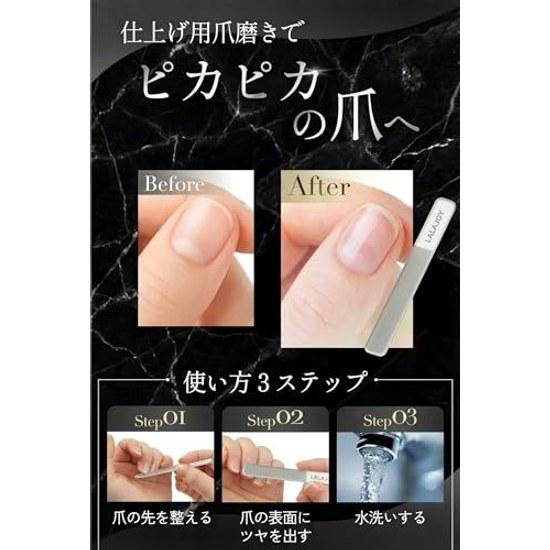 Nail clippers made Japan stainless steel high quality featured anan splash prevention clipper set file large opening one-click switch comes storage