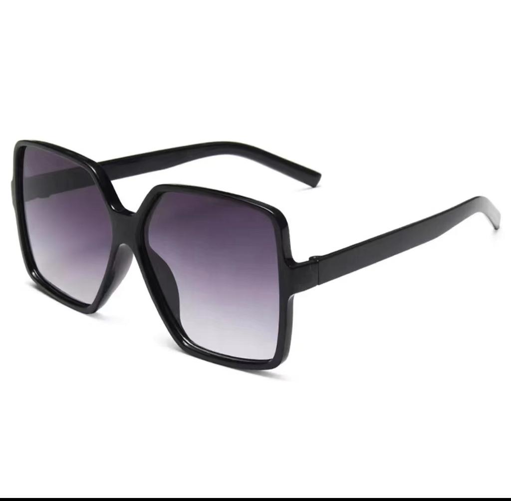 Trendy Large Frame Sunglasses, Wind Square Frame Sunglasses Women'S Personalized Glasses