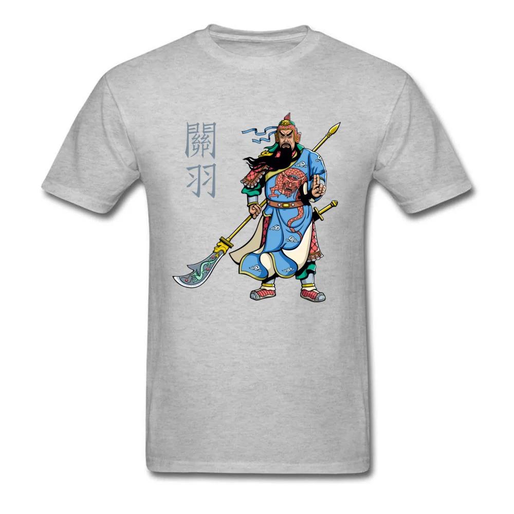 Unique Design Beijing Opera Chinese Hero Warrior Guan Yu Print TShirt Summer Cotton ONeck Short Sleeve Unisexs T Shirt New S3XL