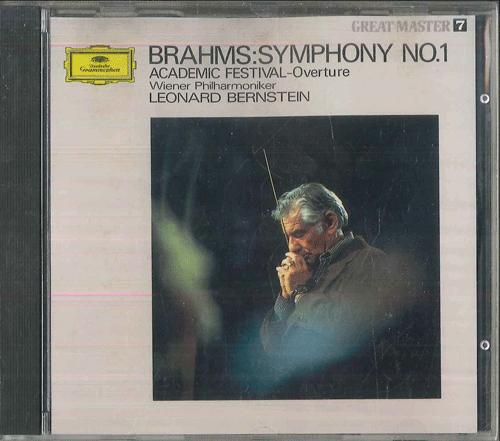 

CD LEONARD BERNSTEIN VIENER PHILHARMO Brahms Symphony No.1 GS1007 POLYDOR Japan Classical Used