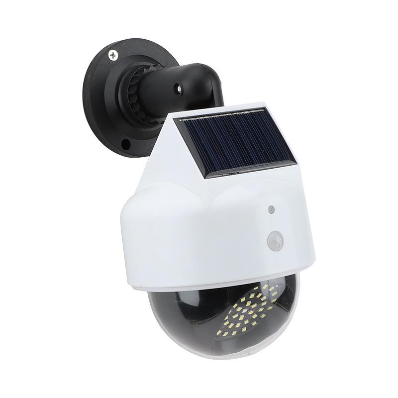 Smart Solar-Powered Motion Sensor Outdoor Waterproof Courtyard Light with Anti-theft Features.