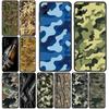 Cover Camo Militärmuster Armee Tarnung für Samsung Galaxy S22 S21 S20 Fe Ultra S9 Plus + A13 A22 M21 M31 M55 M15 Handyhülle