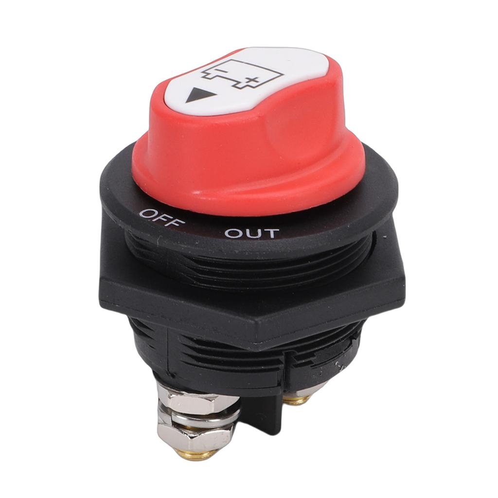 200A DC Battery Isolator Switch Battery Power Cut Master Switch with Detachable Handle Prevent Electric Leakage