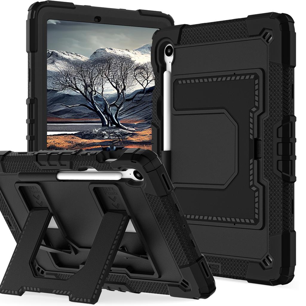 Stand Case for Samsung Tab S10 Lite S9 FE Tab A11 A9 Plus A9+ A11+ Tablet Case Heavy Duty Thick Shockproof Hard Cover