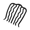 1 Stück Schwarz Metall Haar Gabel Clip Salon Frauen Haarnadeln Kämme Hairside Clips Seite Kämme Hochsteckfrisur Sticks Haar Styling Werkzeug Kopfbedeckungen