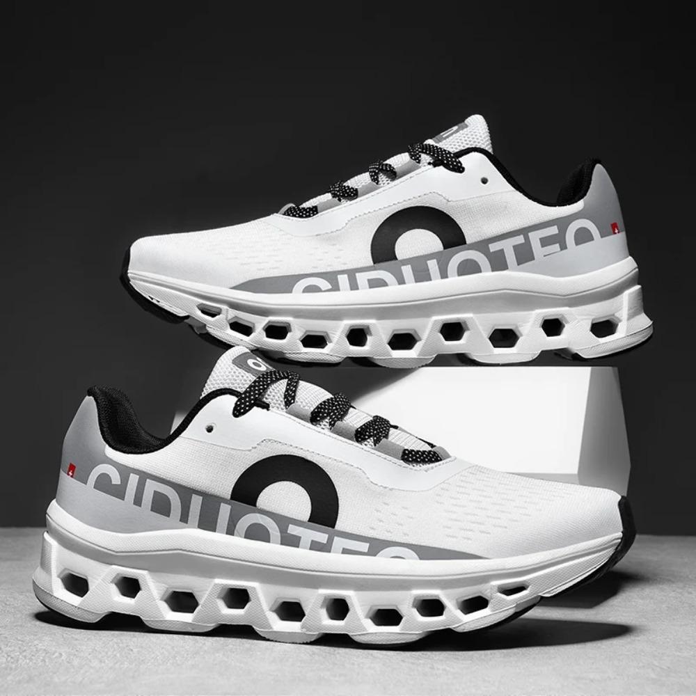 

Summer Breathable Comfortable New Outdoor Carbon Plate Shock-Absorbing Running Shoes Fashionable Sports Shoes Couple Style36-45 36 белый