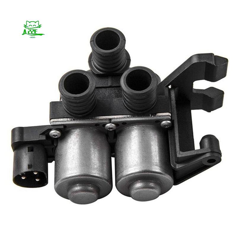A22E-Solenoid Air Conditioning Coolant Climate Heater Water Control Valve For BMW E36 318I 323I 325I 328I M3 64118375792 BlackSilver