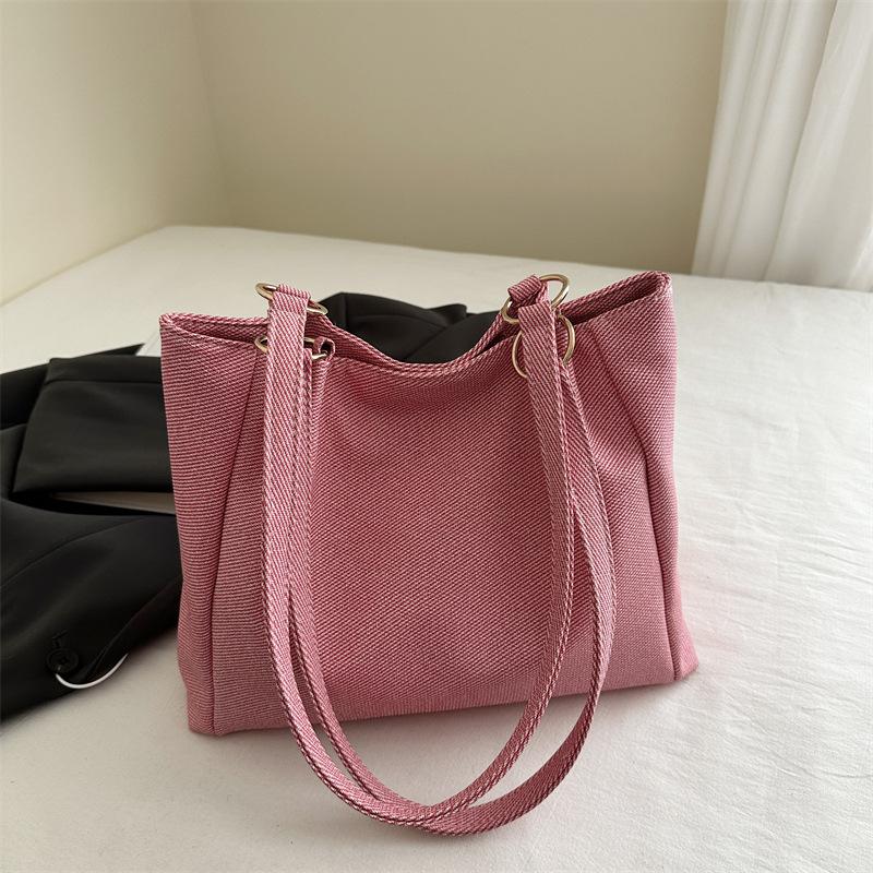 Niche Large-capacity Bags New Trendy and Versatile Shoulder Handbags Casual Class Commuter Tote Bags Women's Bags