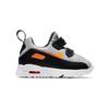 Nike Air Max 90 Low Top Sports Casual Shoes Black Silver Infant And Toddler 881924-009