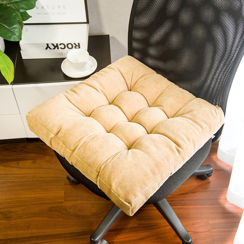 Floor Mat Futon Cushion Bay Window Mat Velvet Dining Chair Chair Mat Yoga Mat Tatami Student Bench Round Cushion