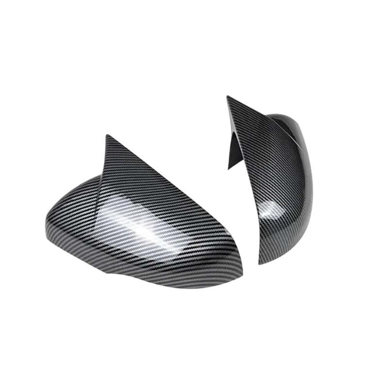 Car Decoration Door Mirror Cover For Ford Edge 2015- Carbon Fiber Black Cars Accessories Styling Upgrade Modify A Car