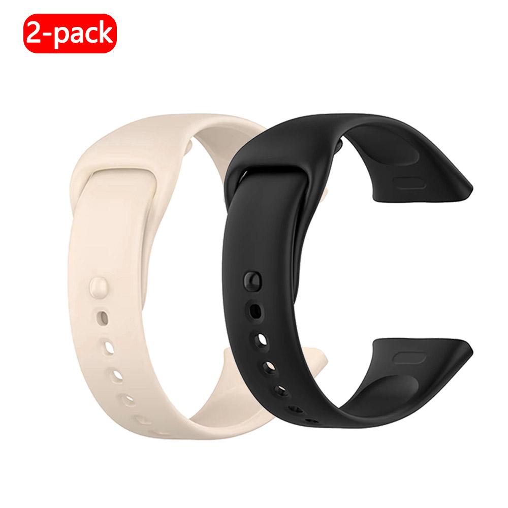 2er-Pack - Geeignet für Redmi Watch 3 Umweltfreundliches Silikonarmband