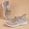 Shoes for women 2024 new casual fashion running shoes flying woven breathable women's shoes soft sole trend sneakers women